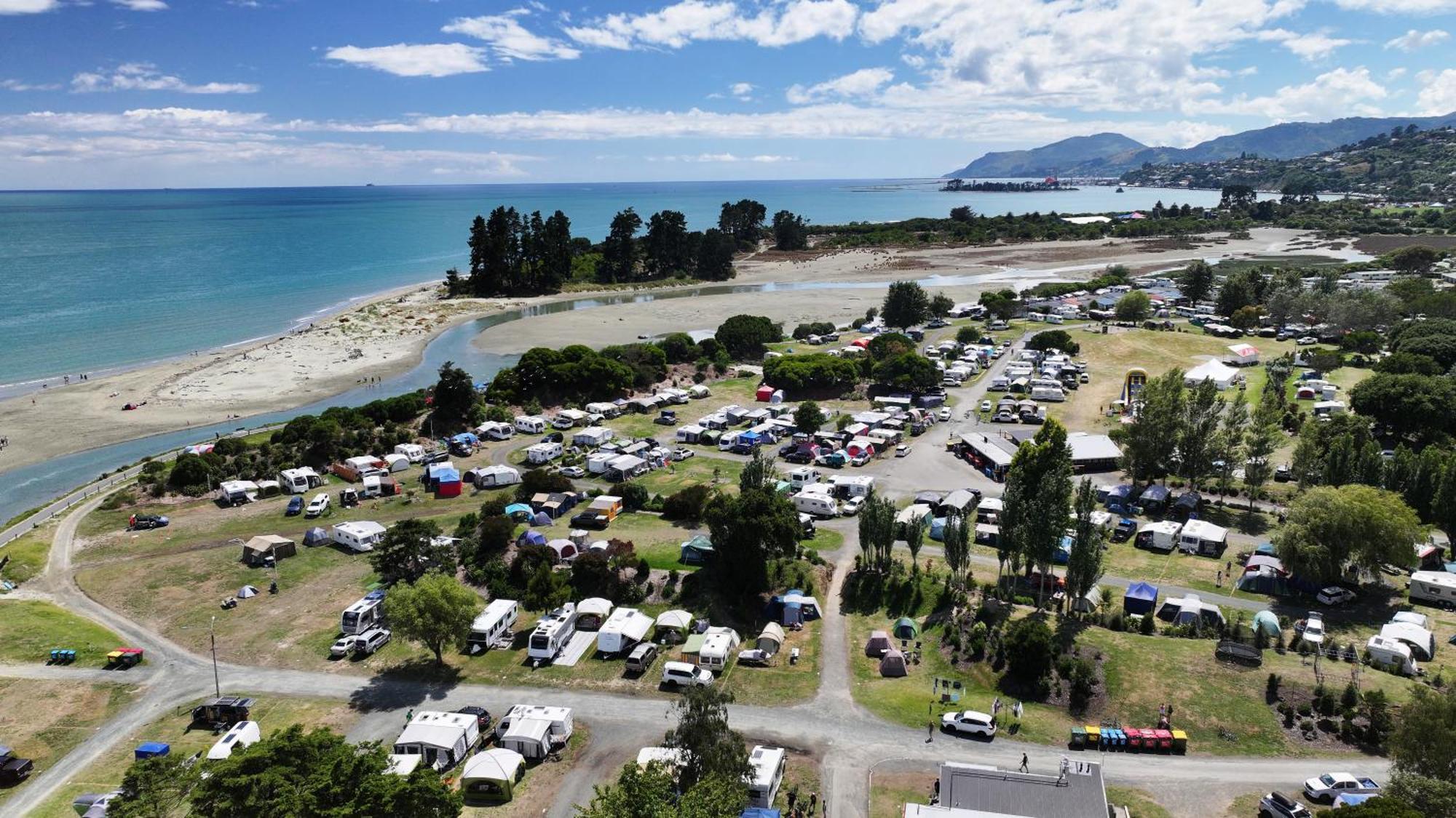 Tahuna Beach Holiday Park Нелсън Екстериор снимка