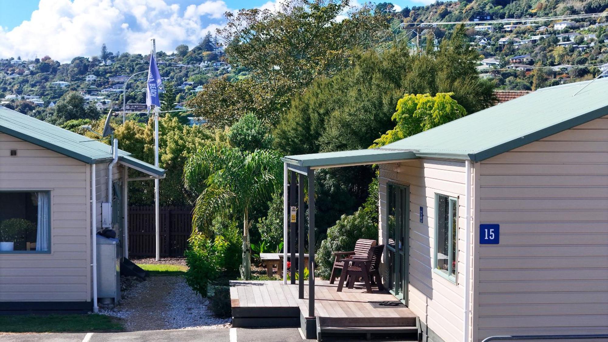 Tahuna Beach Holiday Park Нелсън Екстериор снимка